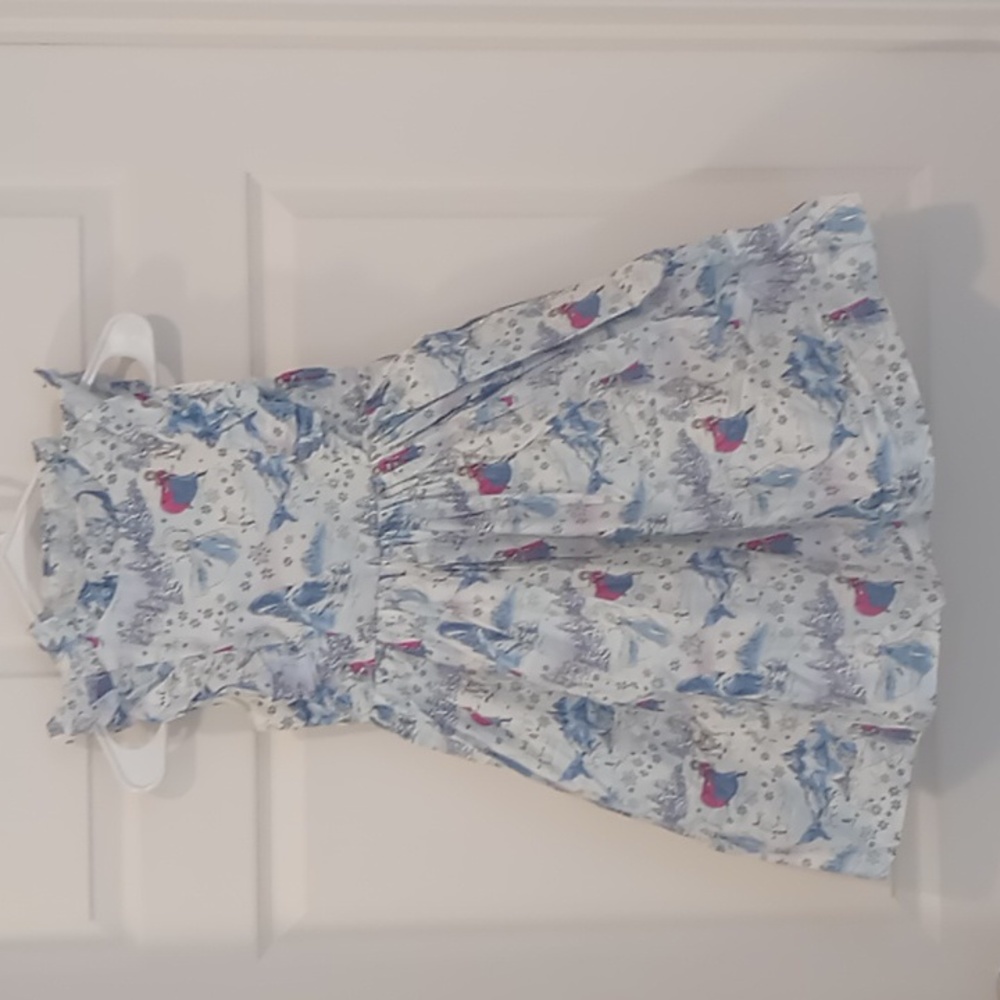 COPY - 10th Anniversary of Disney Frozen exclusive toile print dress NWT LAST O…